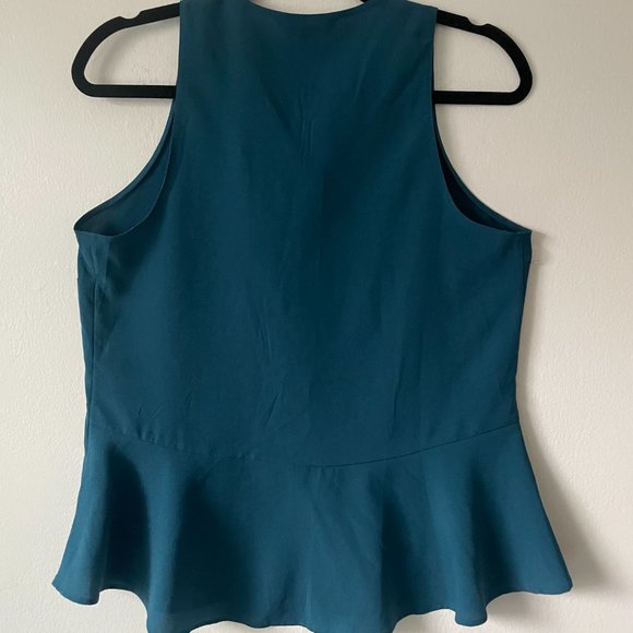 EUC Banana Republic Sleeveless Top | Teal | Small - Picture 2 of 3